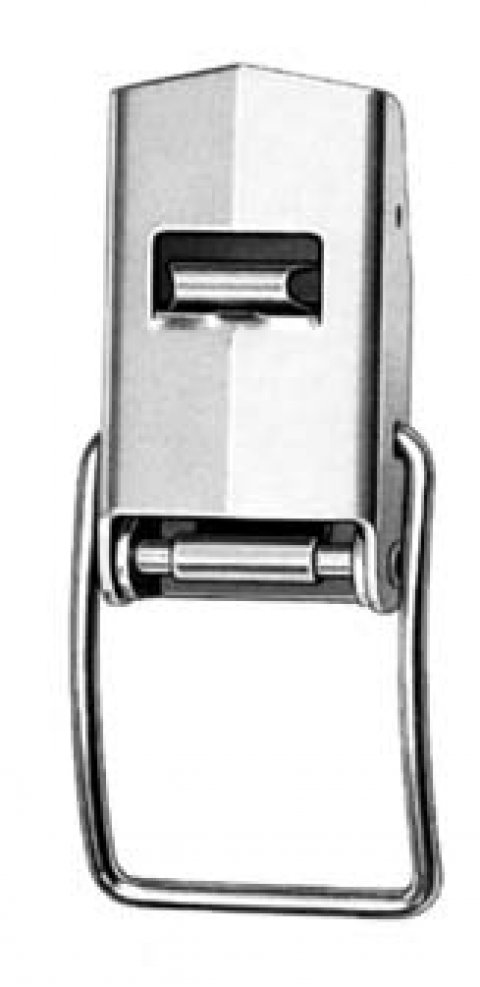 LLLBCX Series wire draw hook latch with secondary lock